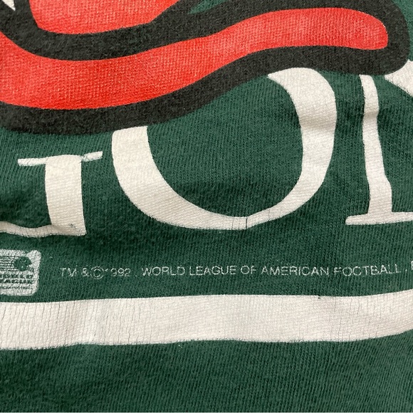 Vintage 1992 Barcelona Dragons NFL Europe Single Stitch Graphic T Shirt Used - Picture 4 of 5